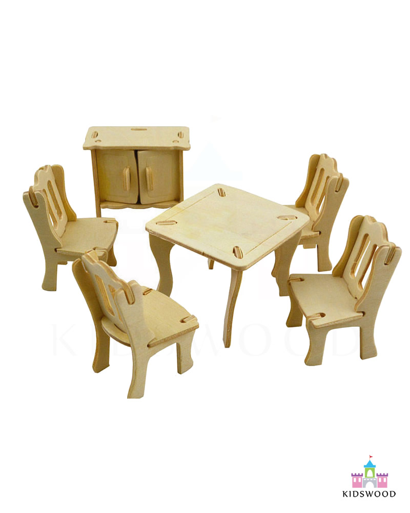 3D Dining Room Puzzle